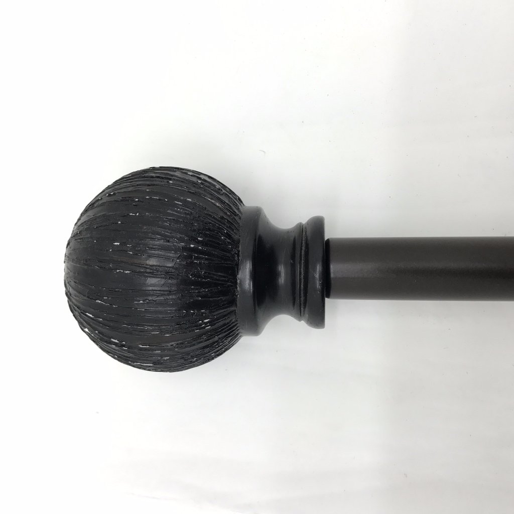 Compass Decorative Curtain Rod Set 3/4'