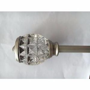 Adderley Decorative Curtain Rod Set 1/2"